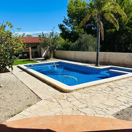 Villa A Ametlla De Mar Pour 8 Personnes Avec Piscine Privee Et Grand Terrain Cloturee - Hisp-217-231 *